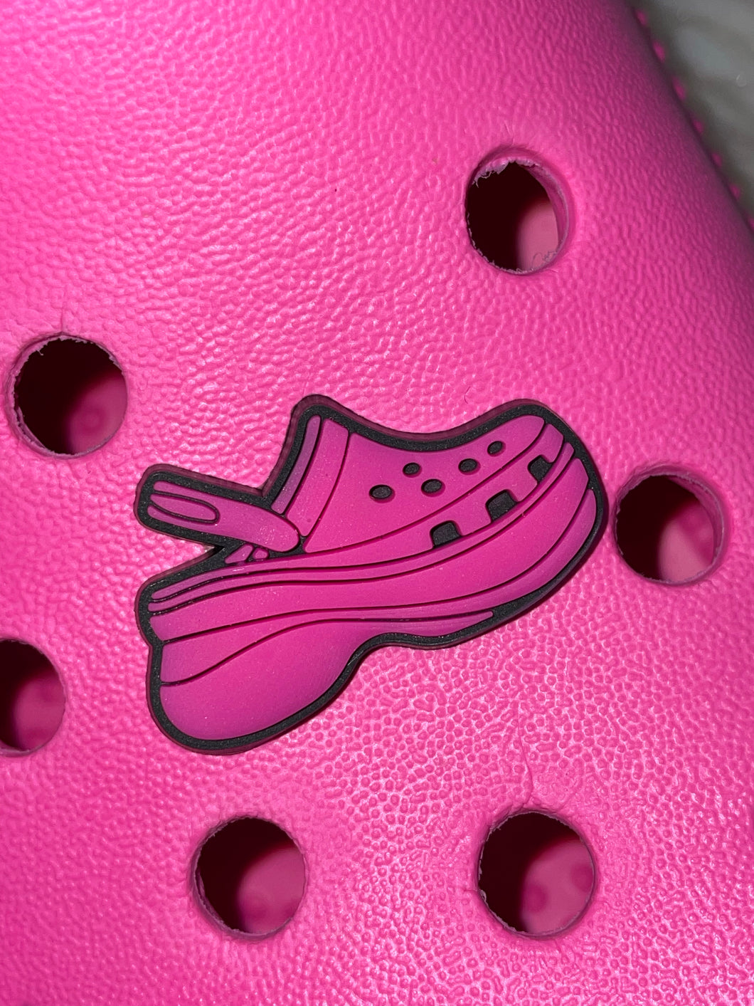Pink Wedge Clog